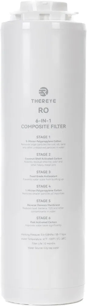 Thereye 6-in-1 Filter Element of Reverse Osmosis System